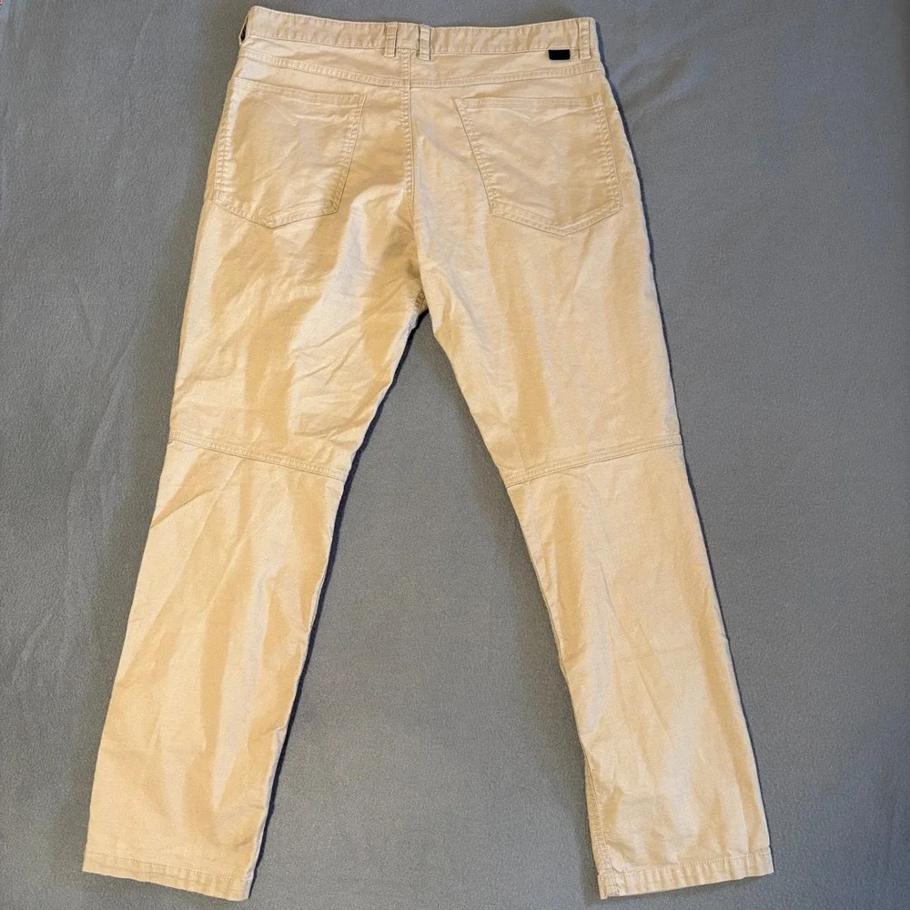 North Face Chino Pants Mens 36x32 Tan Khaki Straight Leg Cotton Blend Stretch